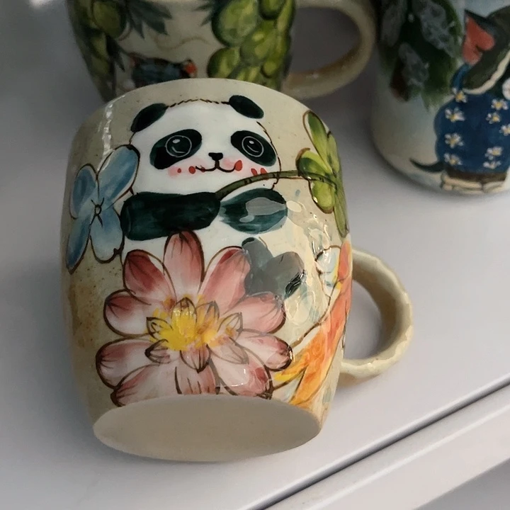 陶景德镇釉下手绘陶瓷