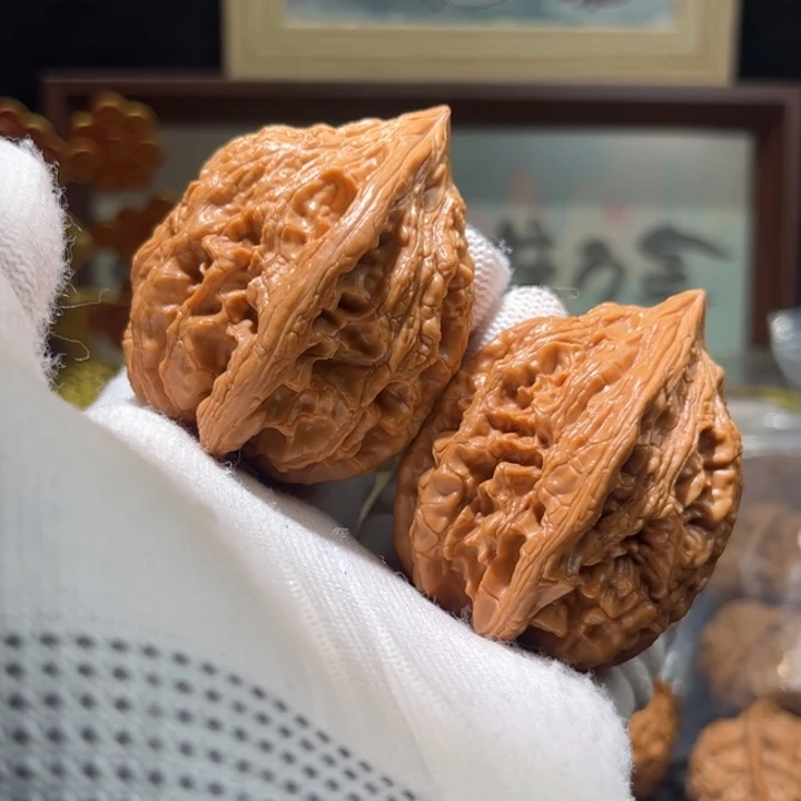 文玩核桃吊坠大沽石