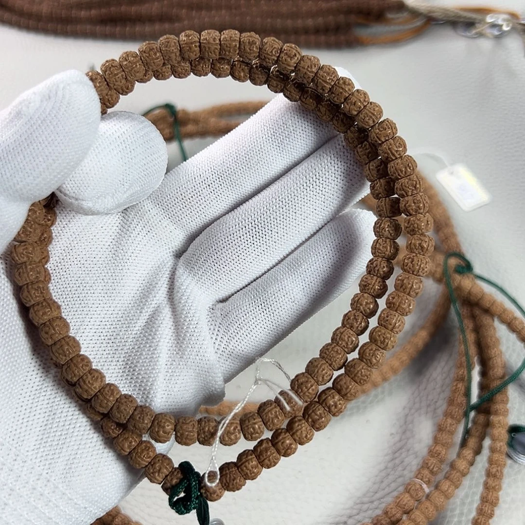 金刚菩提吊坠藏式盘龙108