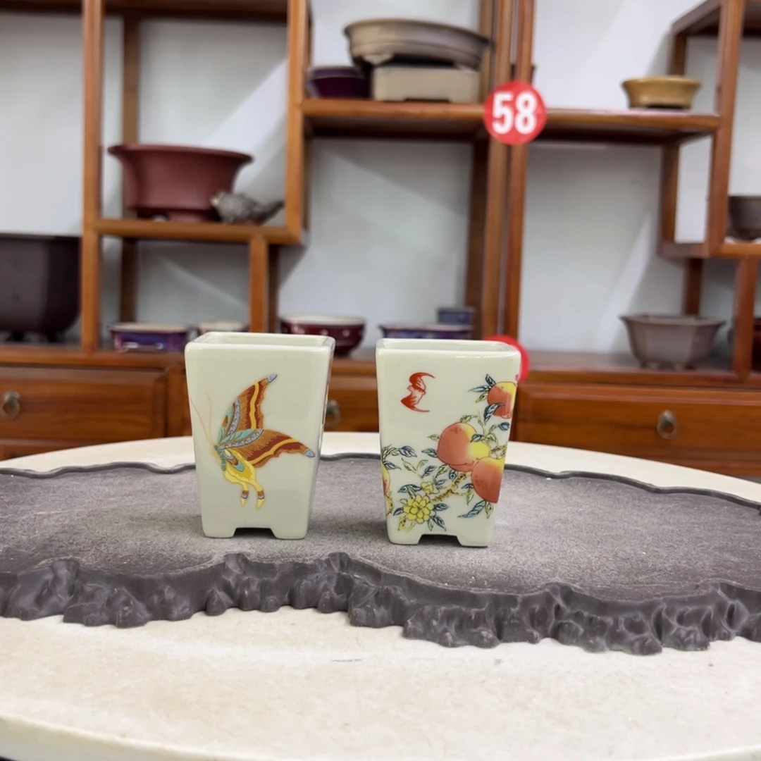 紫砂花盆瑕疵7-5-2。。。