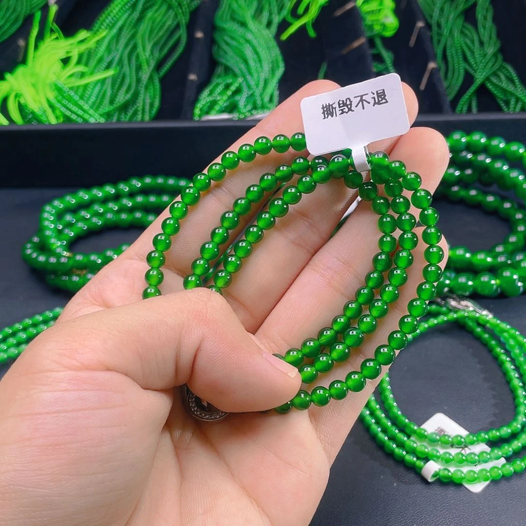 翡翠未镶嵌颈饰8888888888