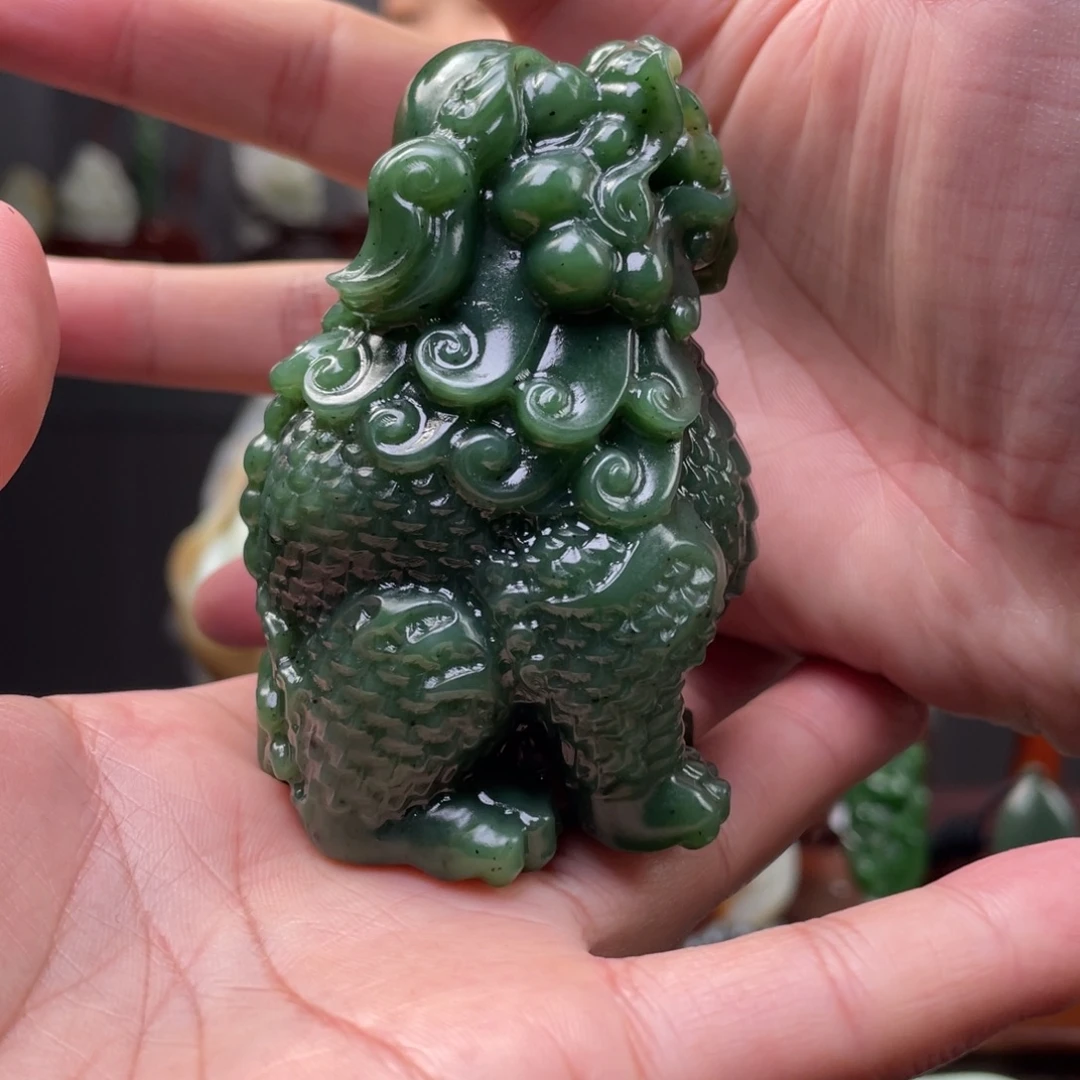 和田玉未镶嵌摆件