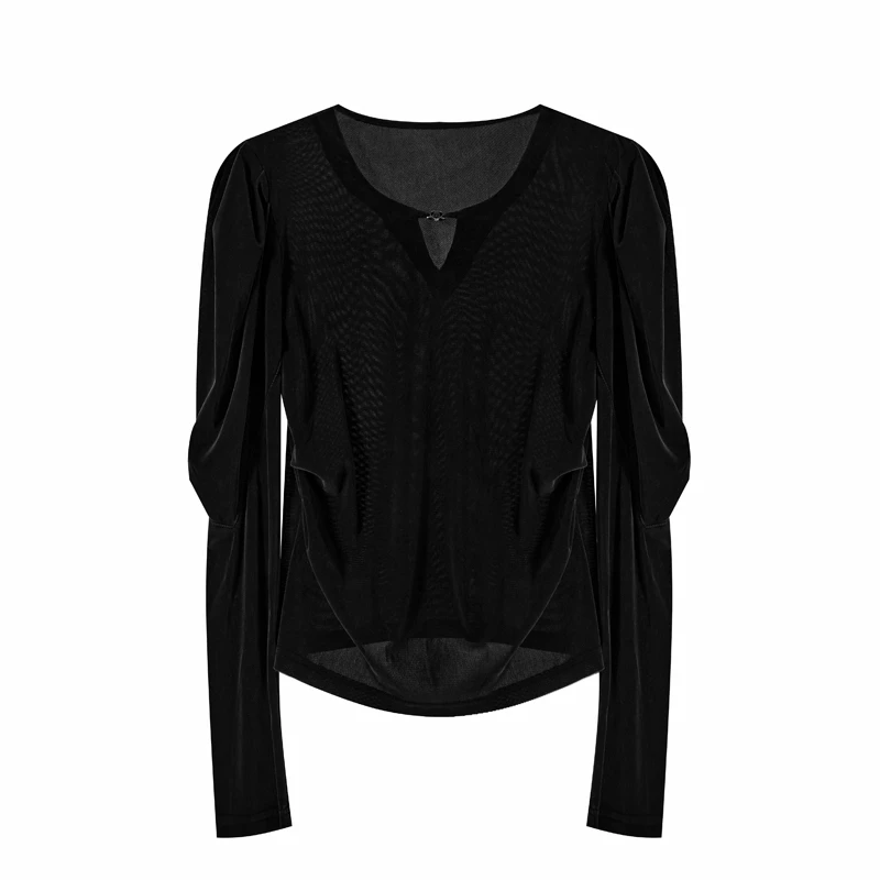 【小花】秋季衬衫气质长袖显瘦上衣25C0221