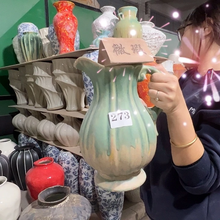 景德镇陶瓷花瓶工厂微瑕