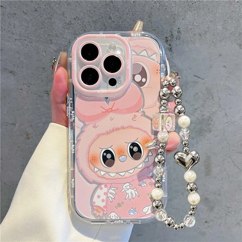 卡通拉布布适用iPhone16手机壳苹果11/12/13/14/15promax小米华为