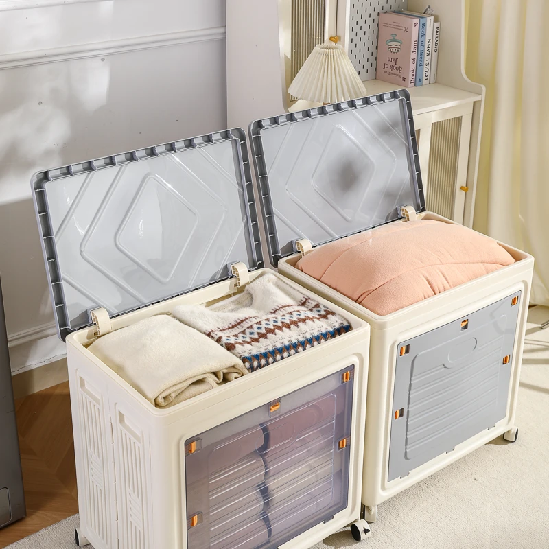 儿童玩具收纳箱收纳筐翻盖大容量超大整理神器衣服被子枕头储物箱