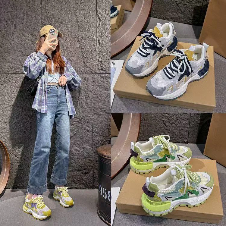 【001-040】【小十一】专柜撤柜百搭时尚运动老爹女鞋305