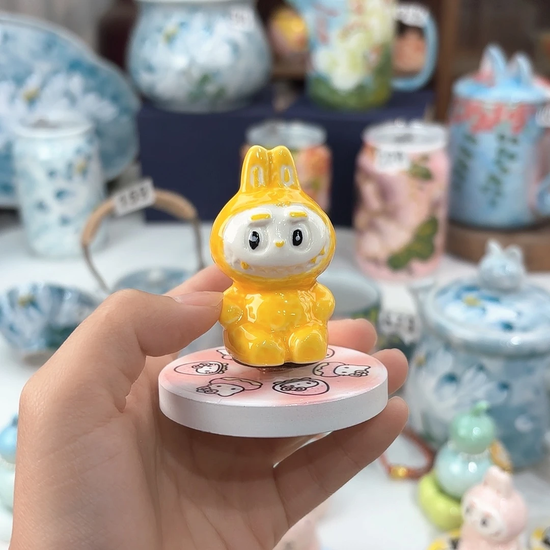 ˆ***麦景德镇手绘高温釉下彩陶瓷茶具