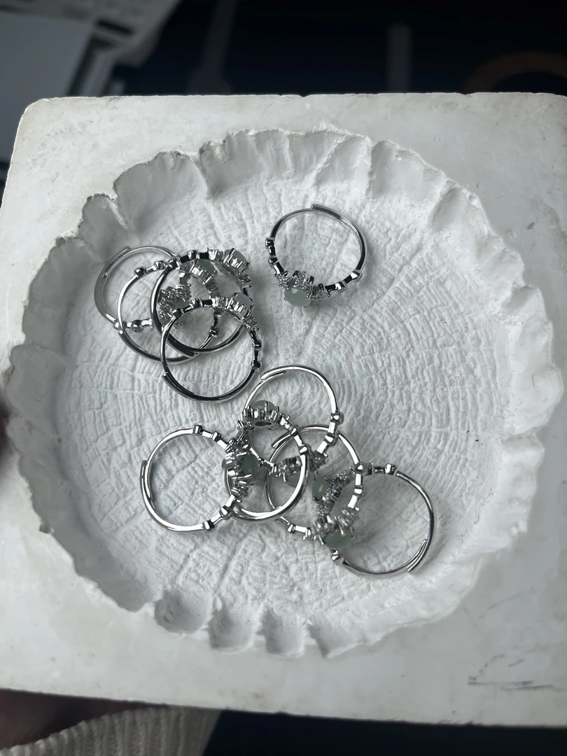 【小树】天然翡翠合金戒指@多样性发一件@DDH93245