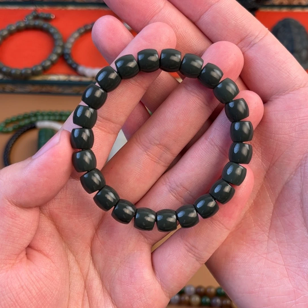 和田玉颈饰未镶嵌.*