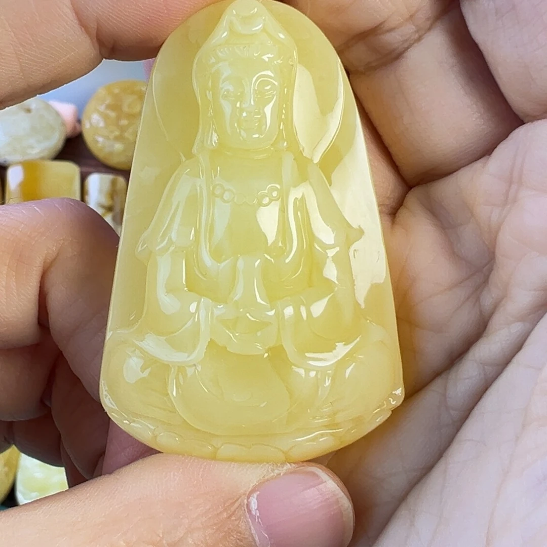 蜜蜡吊坠(不含链)未镶嵌