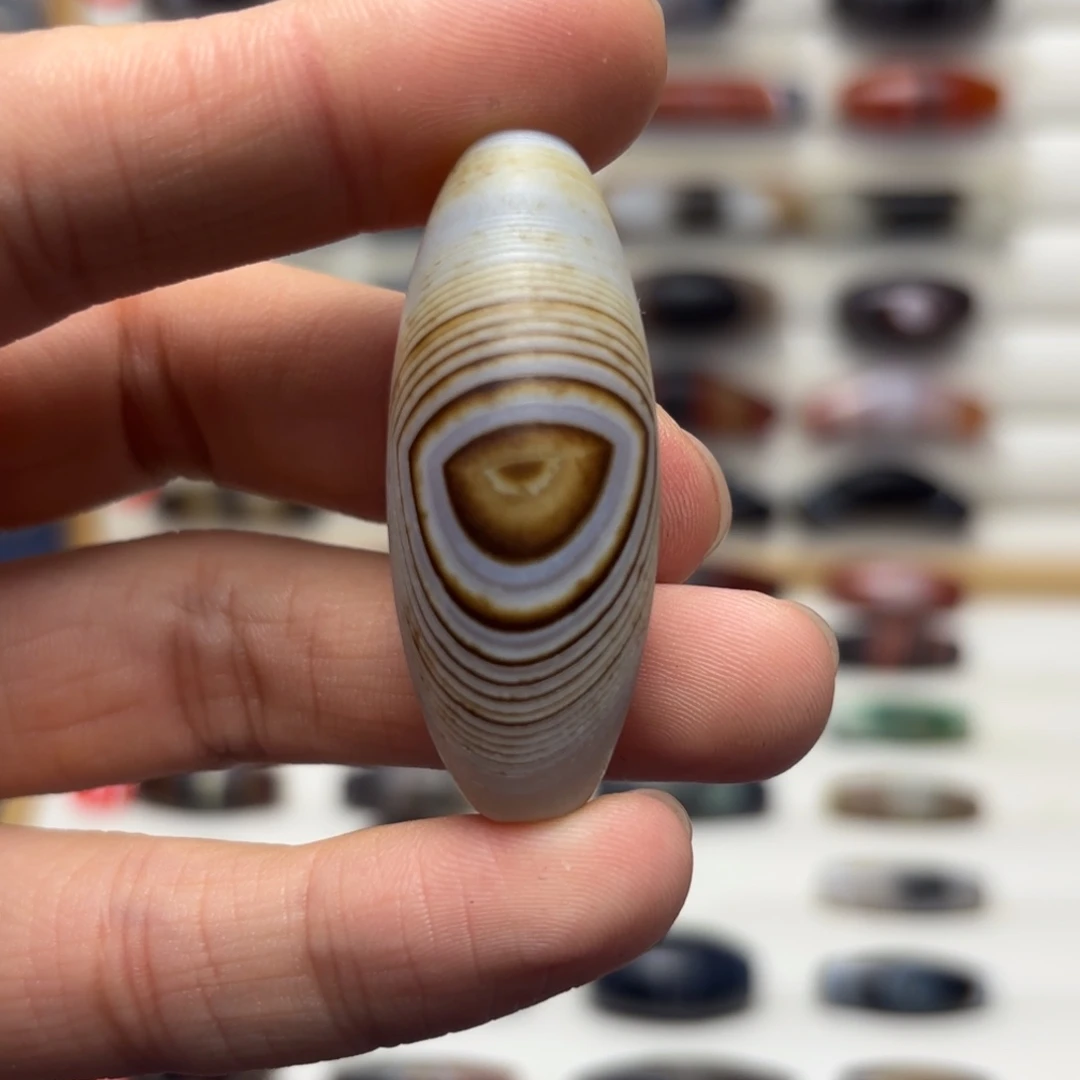 大***扬玛瑙/玉髓未镶嵌吊坠2