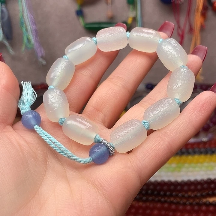 玛瑙/玉髓未镶嵌手链