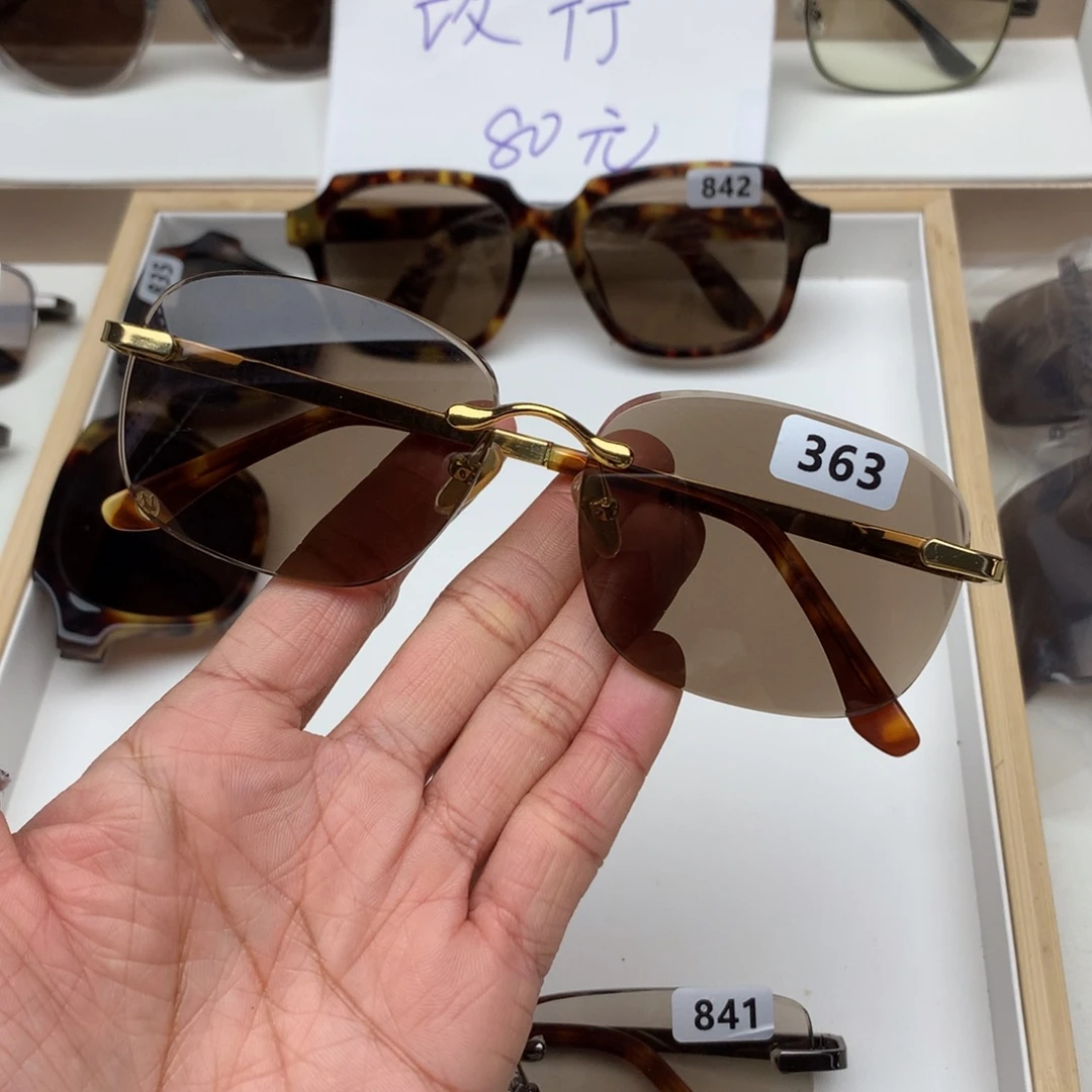 分体款无框眼镜363