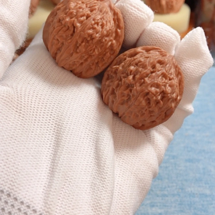 【闪购商品】文玩核桃吊坠34石子磨