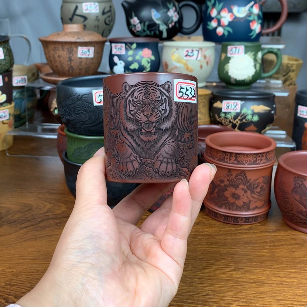 茶杯紫砂宜兴紫砂茶具