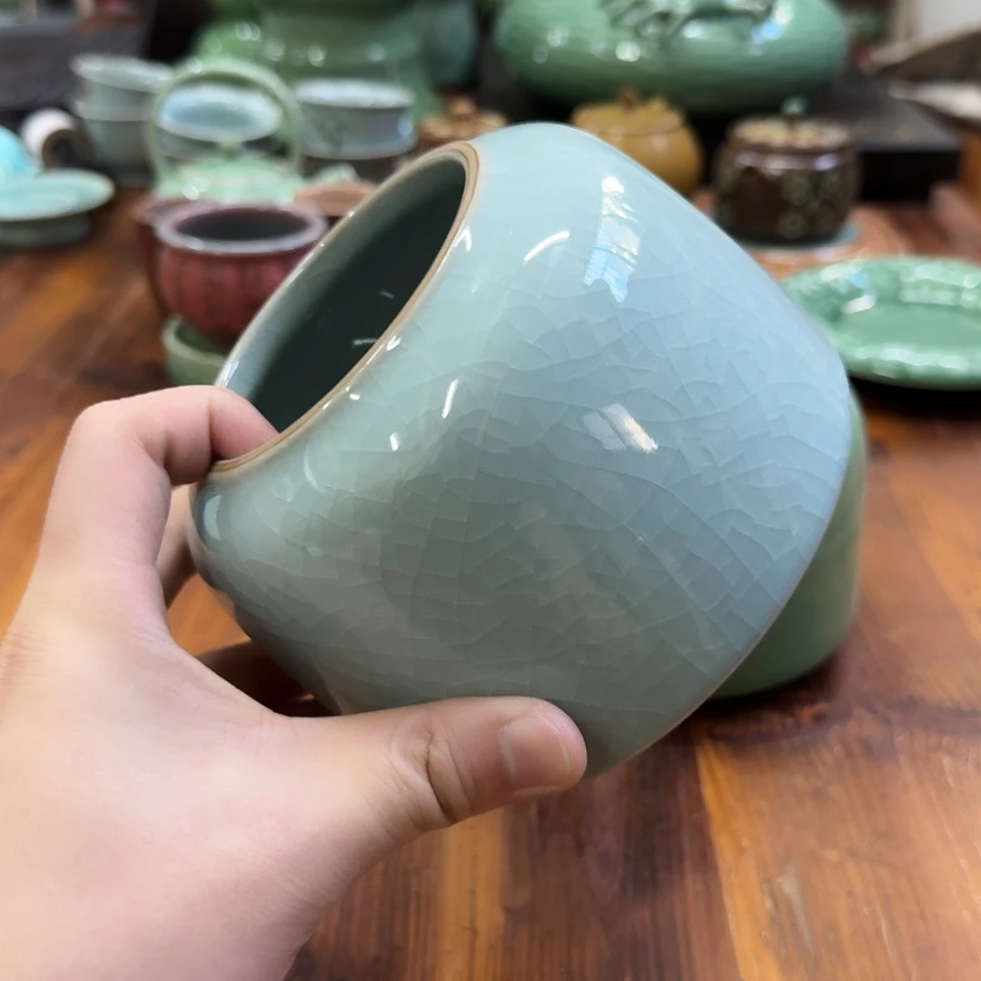 小仲青瓷茶器微瑕7849
