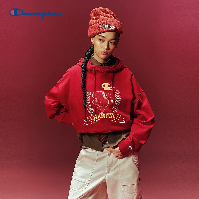 【马年限定】Champion冠军26新年款运动卫衣时尚百搭套头衫宽松休闲