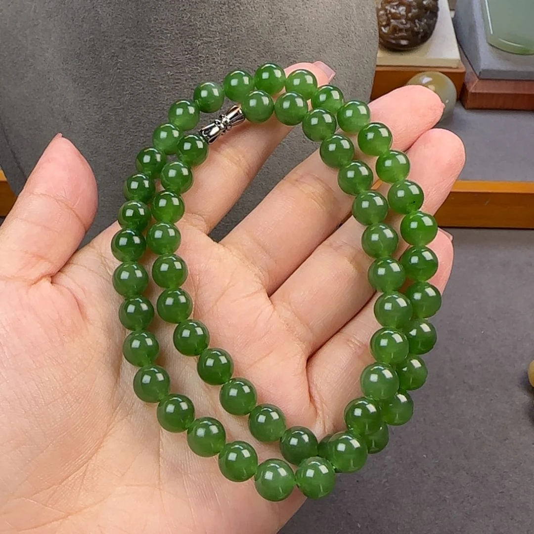 【闪购商品】和田玉（碧玉）未镶嵌颈饰