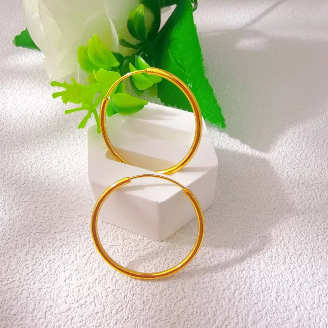 合金耳饰 MG 时尚圈圈耳环0.07g