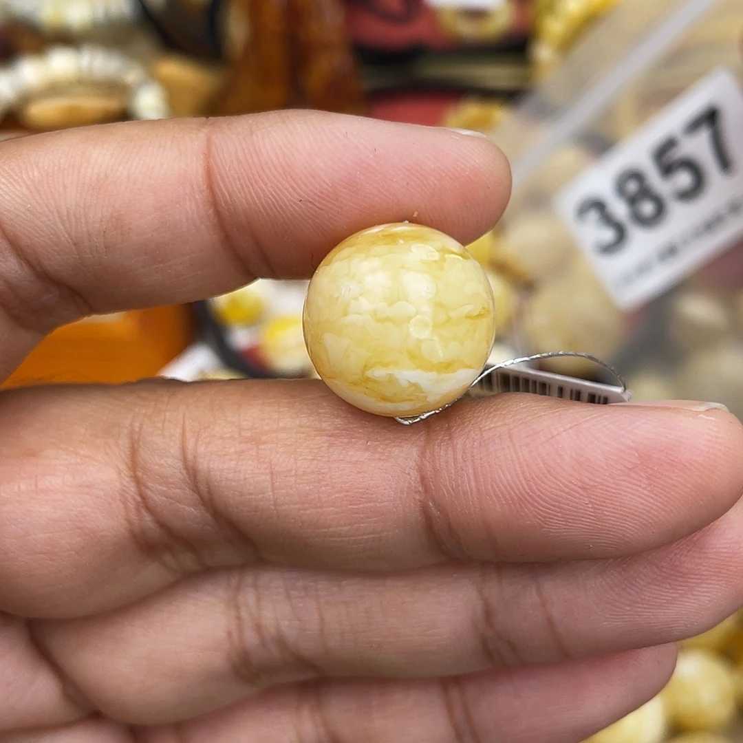 蜜蜡未镶嵌珠宝奇石粉16.8