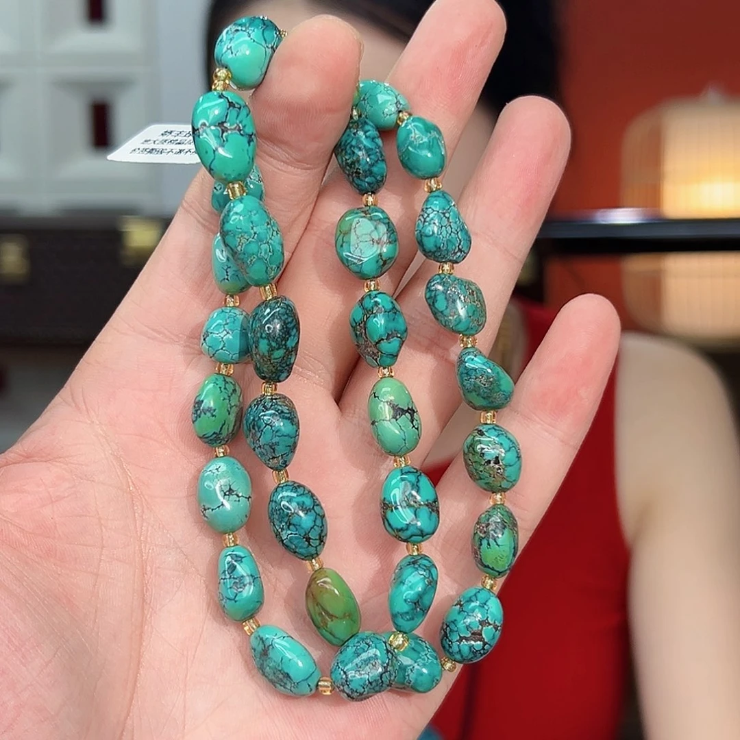 未镶嵌绿松石珠宝奇石