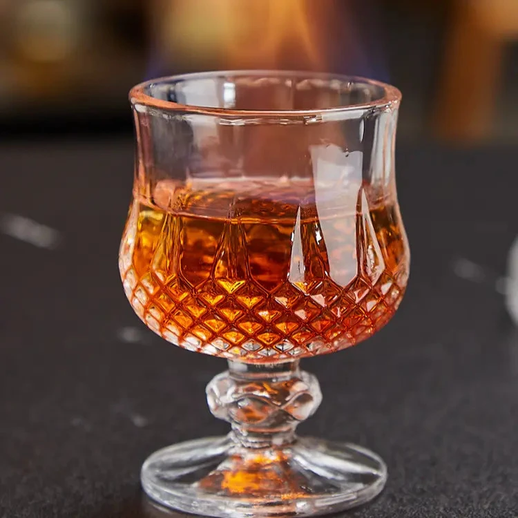 [高颜值]加厚透明白酒被红酒杯高脚杯洋酒杯酒玻璃杯