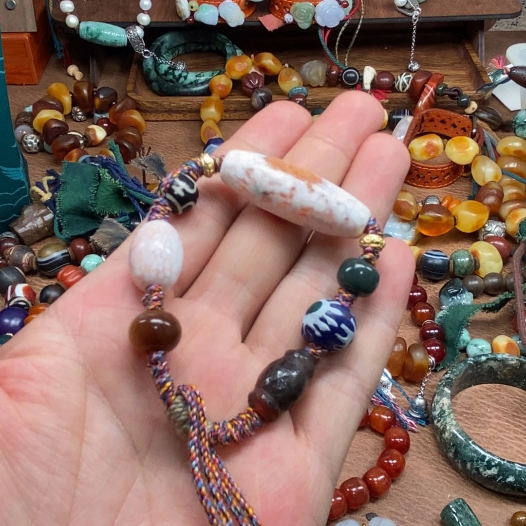 玛瑙/玉髓手链未镶嵌