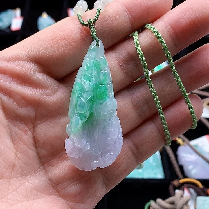 颈饰未镶嵌翡翠翡翠