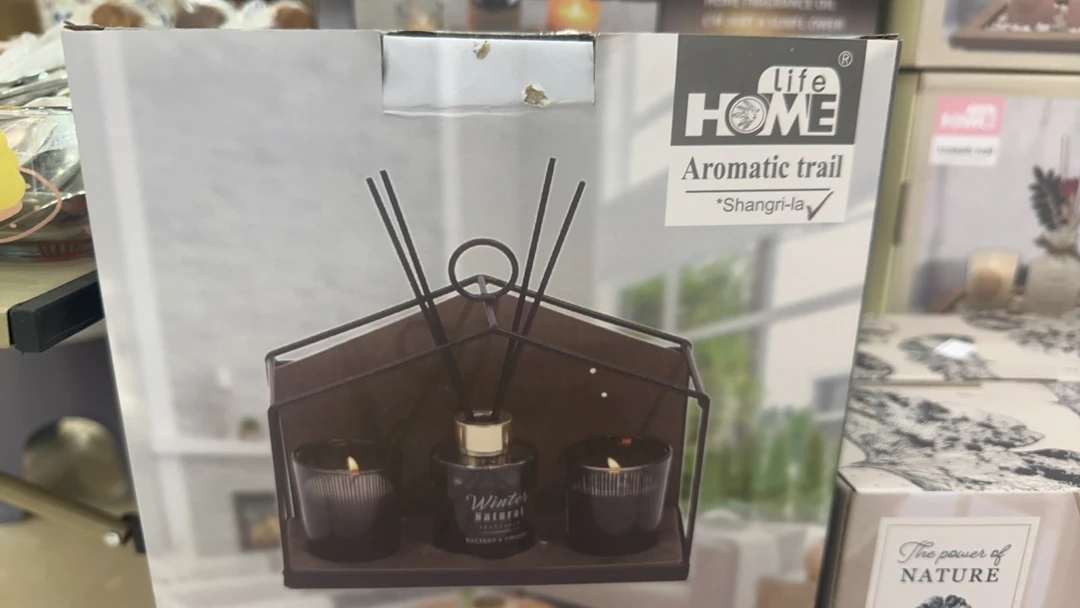 香薰礼盒摆件浴室柜摆件样板房卫浴软装托盘香薰套装