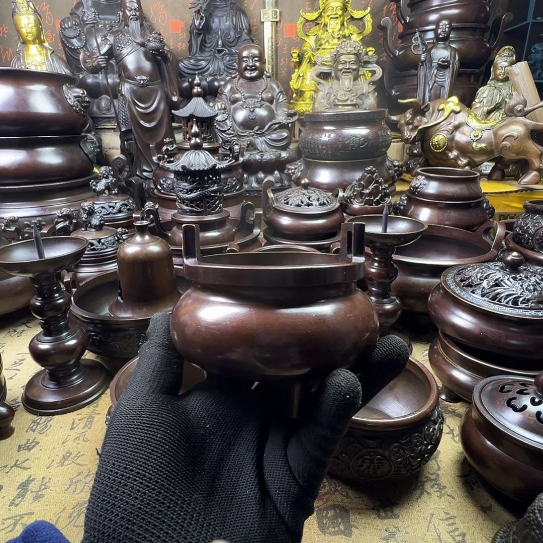 铜香炉家用香炉摆件