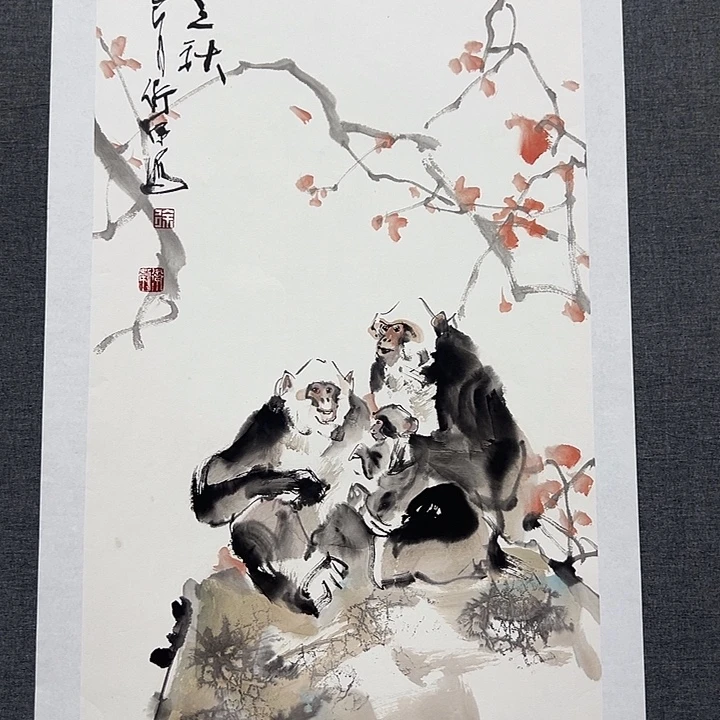国画书画作品多次