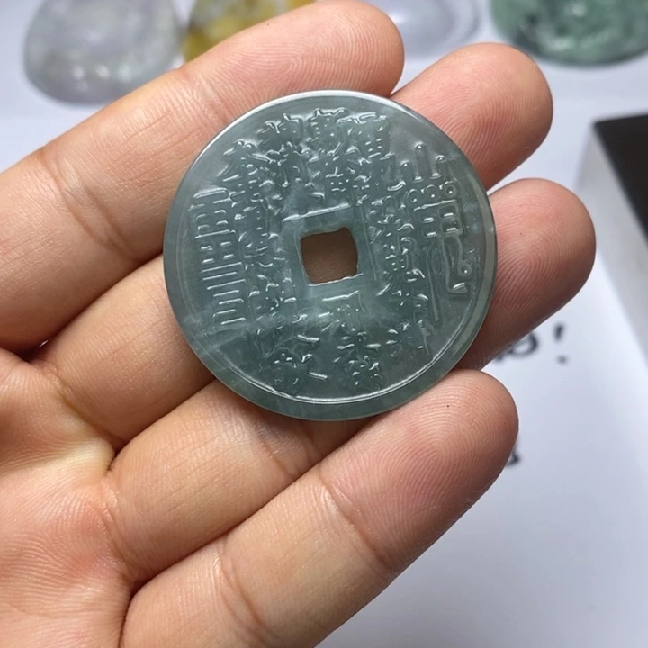 颈饰未镶嵌翡翠翡翠