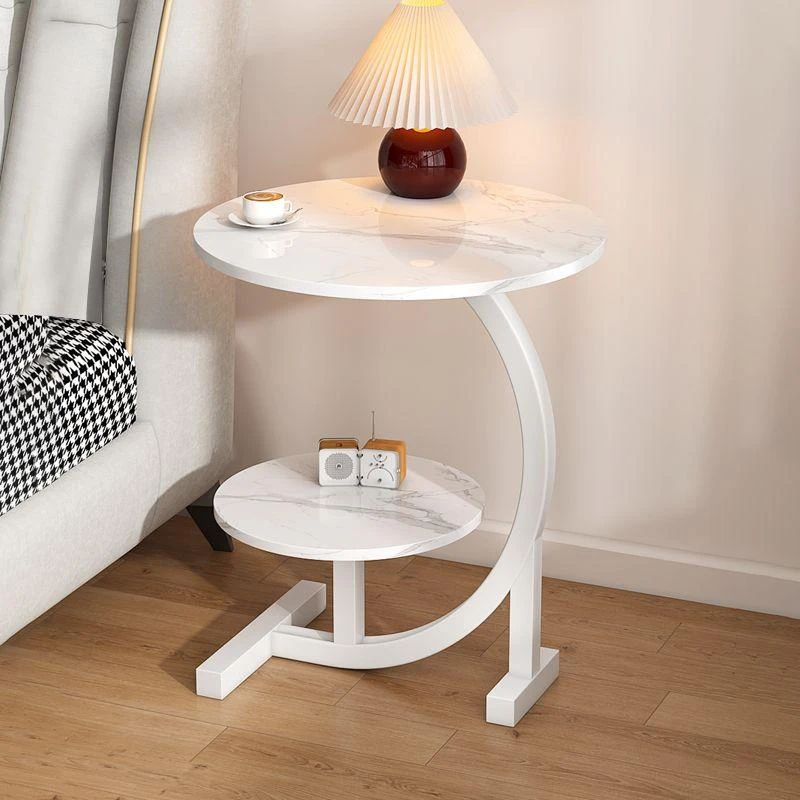 茶几客厅家用小茶几床头柜网红现代简约小圆桌阳台边柜沙发边C680