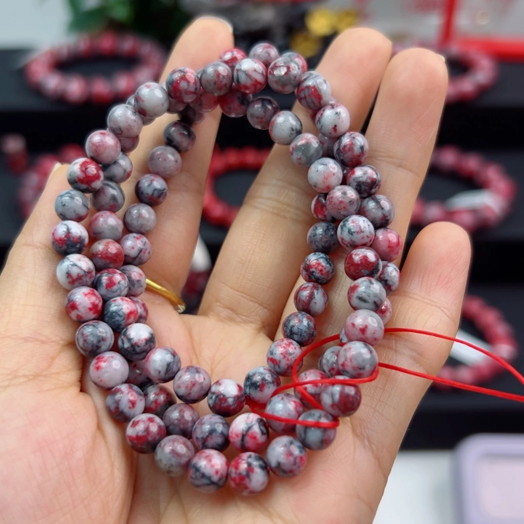 天然辰砂天然原石 多圈 27.8克