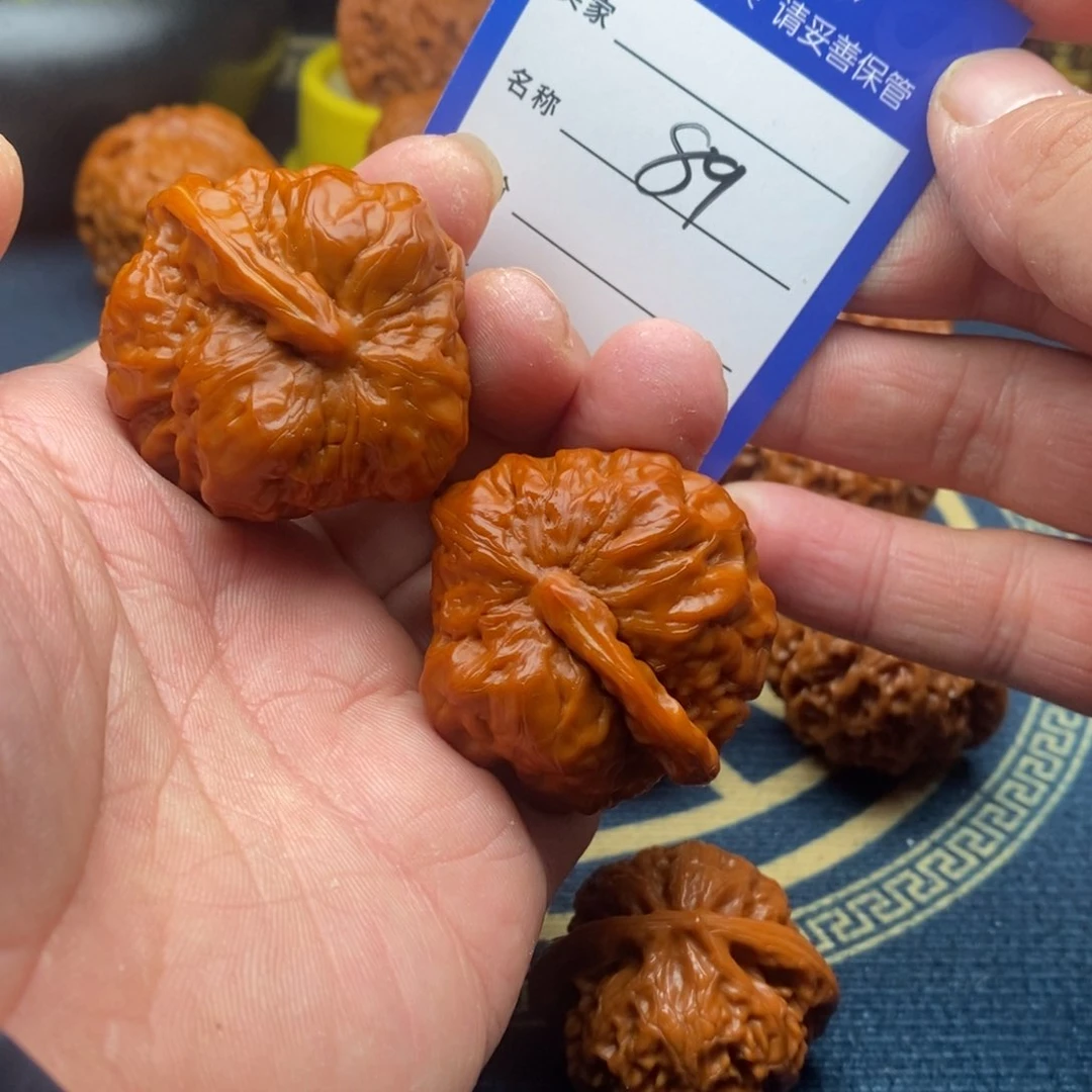 文玩核桃把件༺****༻蛤蟆头一帆风顺