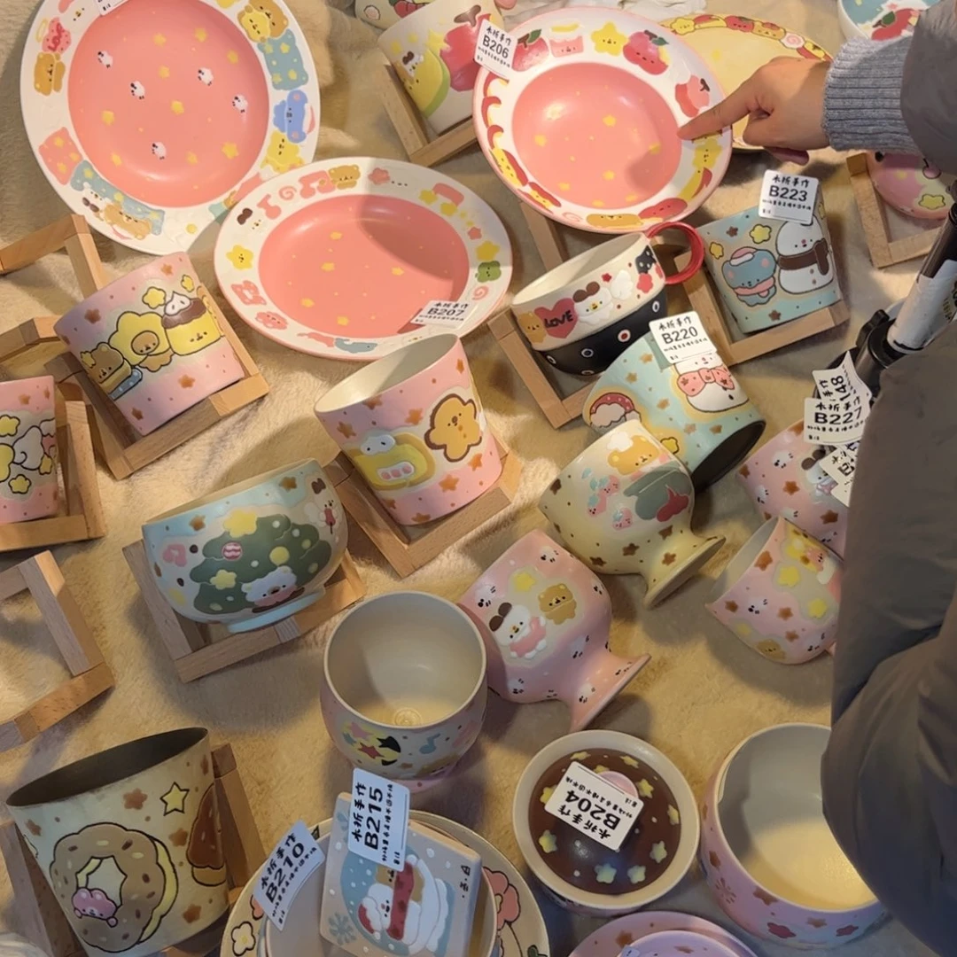 摆件陶陶瓷陶瓷头发陶瓷