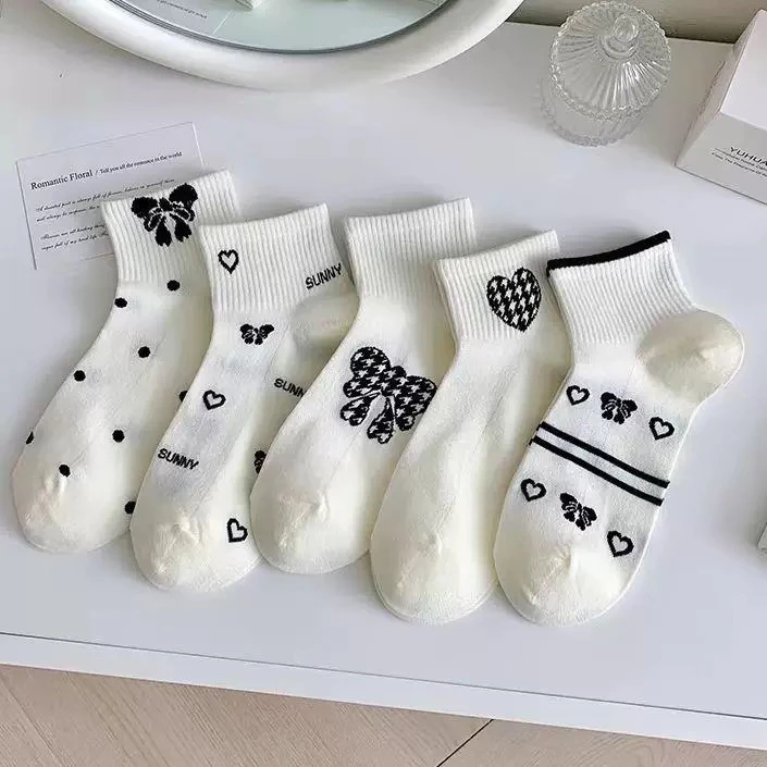 【清货直播临时链接】男女夏季薄款吸汗透气短袜百搭成人学生袜子