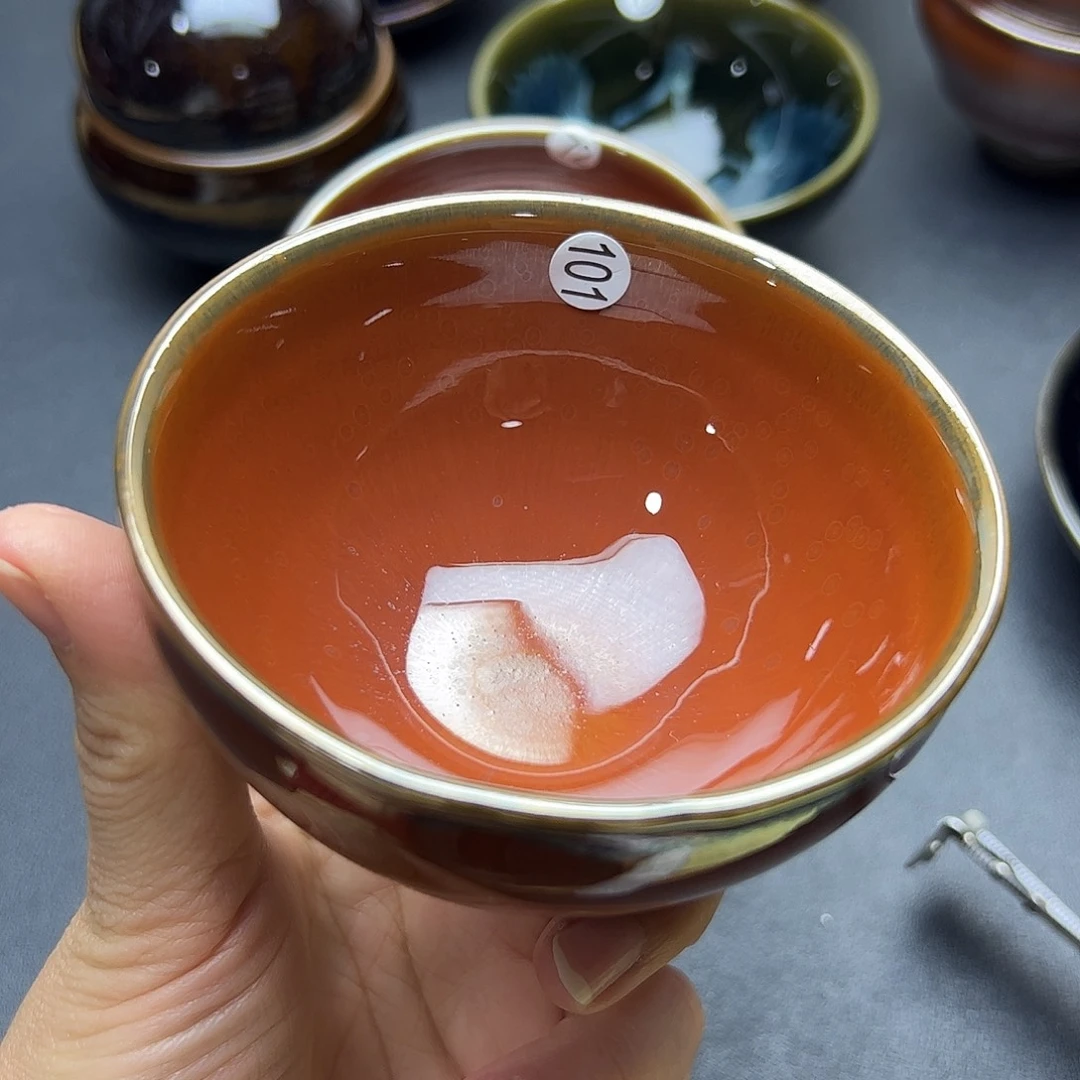 茶盏建窑建盏主人杯