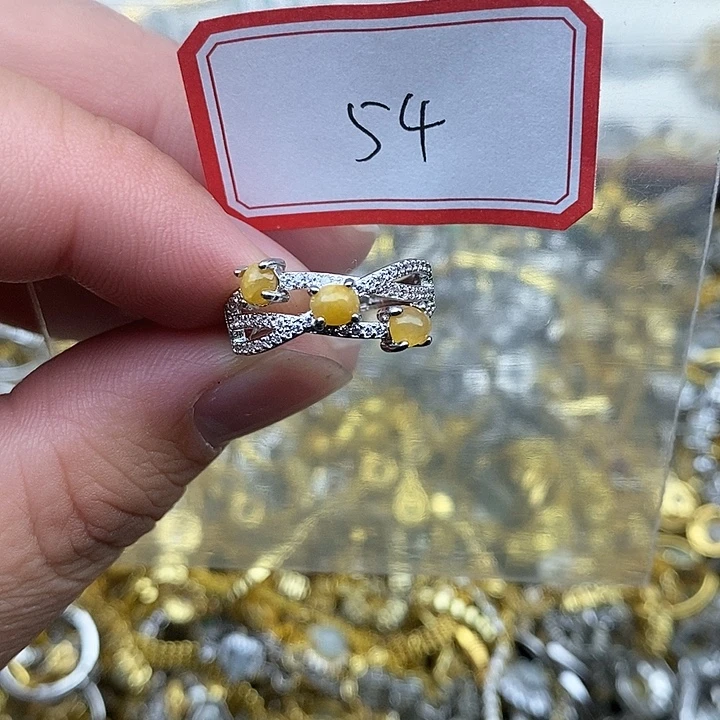 翡翠未镶嵌戒指54