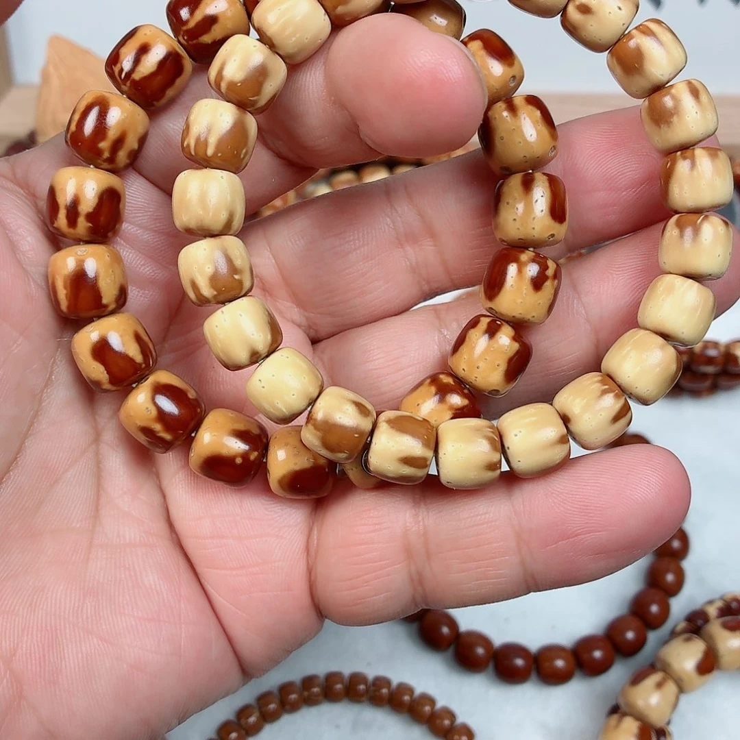 手串紫金鼠实心半山半水老型，