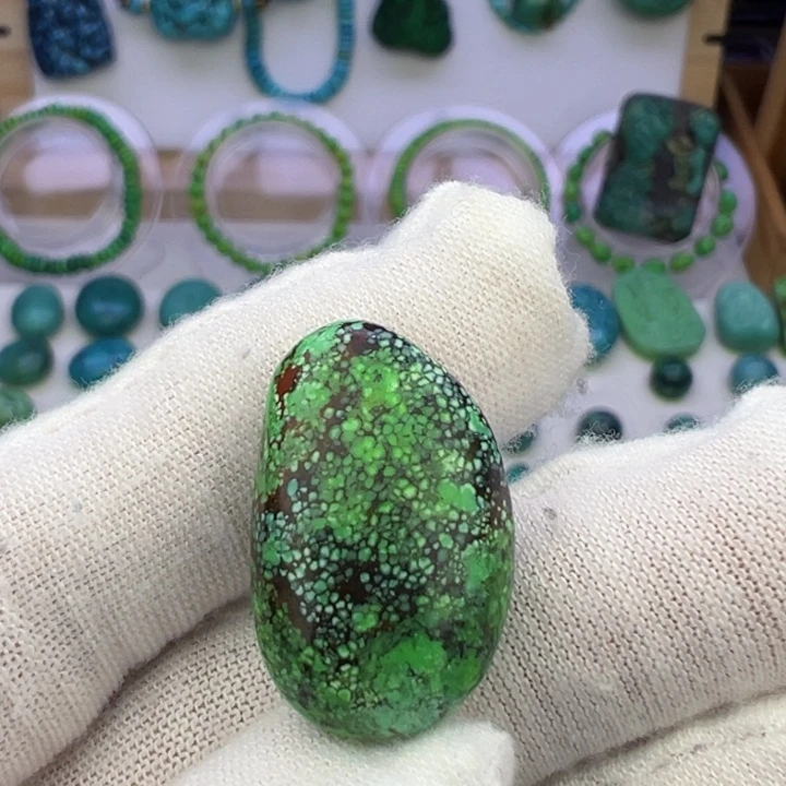 菜籽绿网花随行吊坠15.6兰