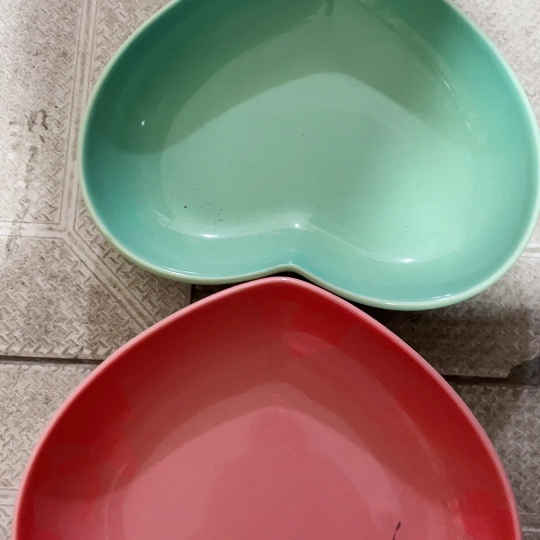 瓷片微瑕陶瓷餐具2个装
