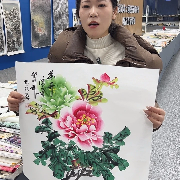 国画纯手绘字画作品欣赏