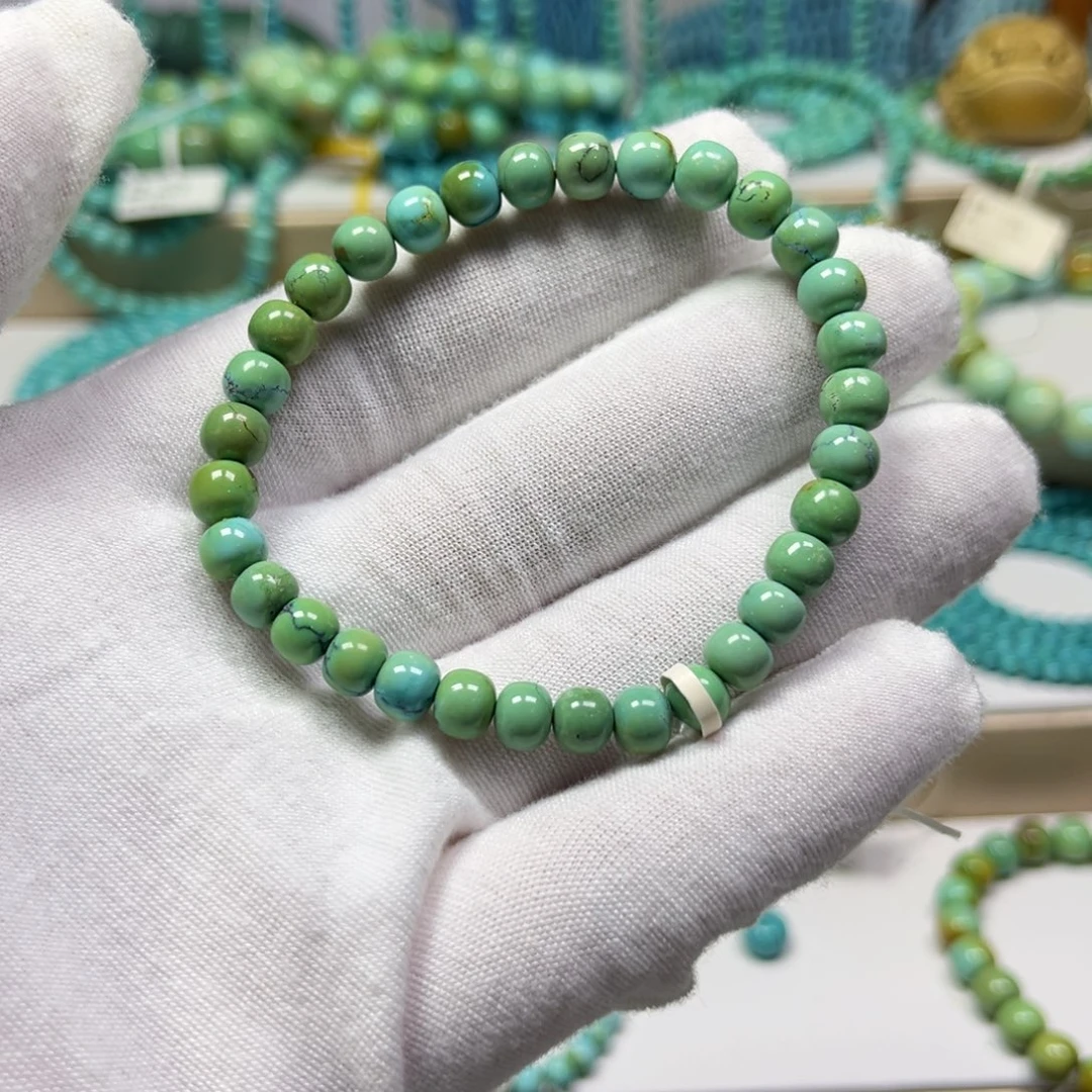 绿松石未镶嵌手链