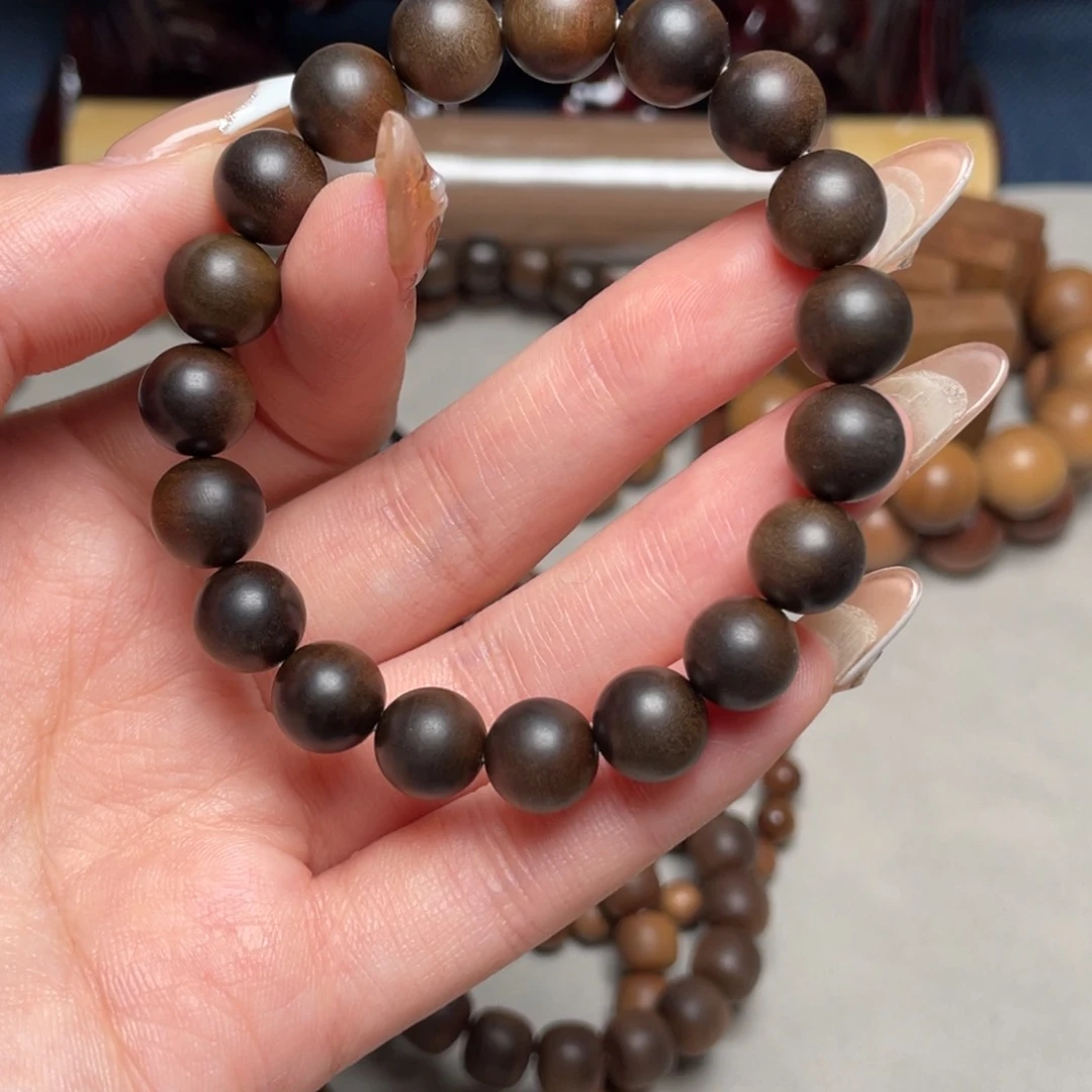 檀香木手串/手链老山檀1.0阴沉