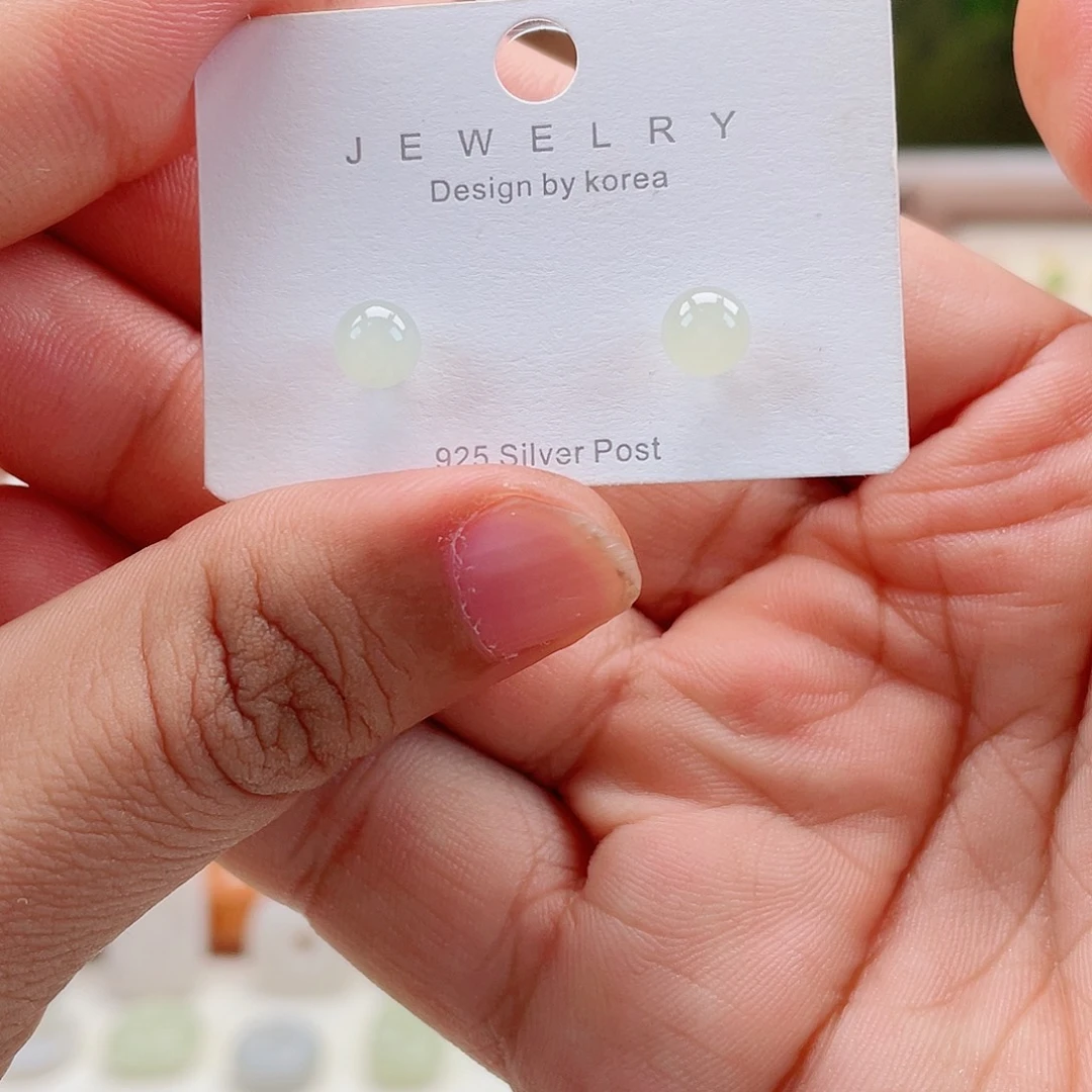 和田玉未镶嵌颈饰浅晴