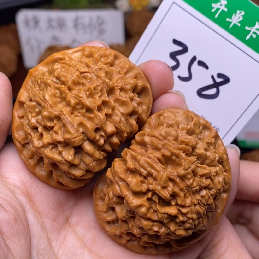 把件文玩核桃358官帽5.1