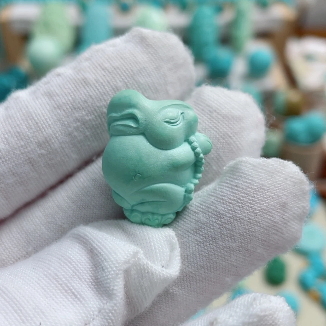 未镶嵌绿松石珠宝奇石