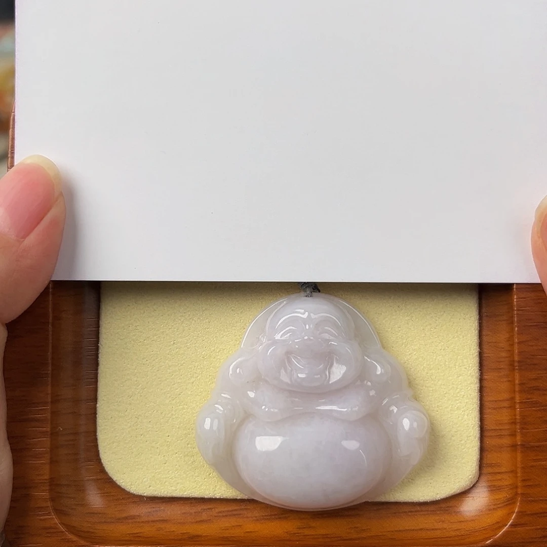 y***贝翡翠未镶嵌颈饰佛公